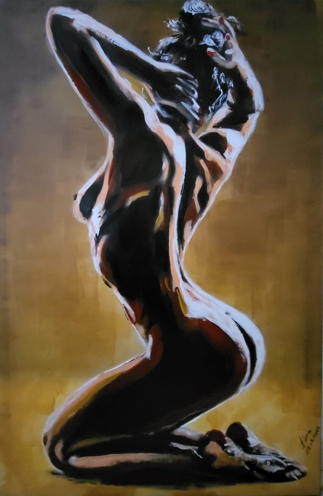 ArteDiAlina.com painting: Wake me up inside